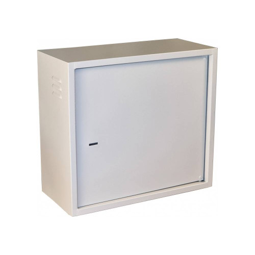 Антивандальна шафа VAGOS Lite Super Antilom 19" 4U - 0.8мм (550х500x250) двері - приховані петлі, замок - сувальдний, 8відп.