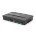 ДБЖ Green Wave-Ritar EcoPlus8100L-100W для роутерів/комутаторів/PON/POE, 5V/USB-2A, 12V/8A, 19V/5A, (16000mAh), Black, BOX, Q10