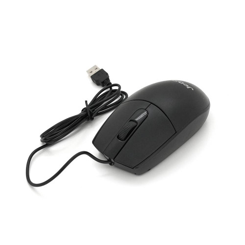 Миша провідна JEDEL W230+, 1000DPI, Black, Box