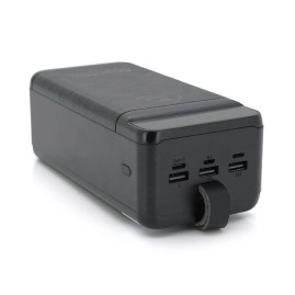 Powerbank LIONPATTON L46, 60000mAh, QC3.0, MicroUSB, Type-C, Lighting, 3xUSB, Black, Box