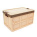 Органайзер пластиковий з кришкою у багажник автомобіля, 520x360х290mm, Brown