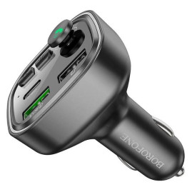 FM-модулятор Borofone BC48, Gray, Box