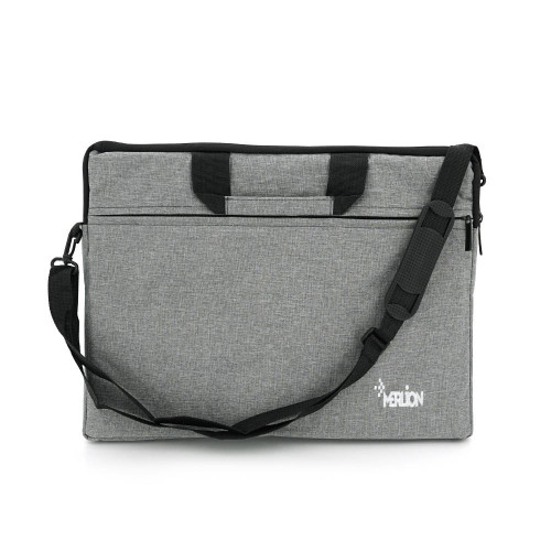 Сумка для ноутбука Merlion 15,6" Stripe, з плечовим ременем, Gray