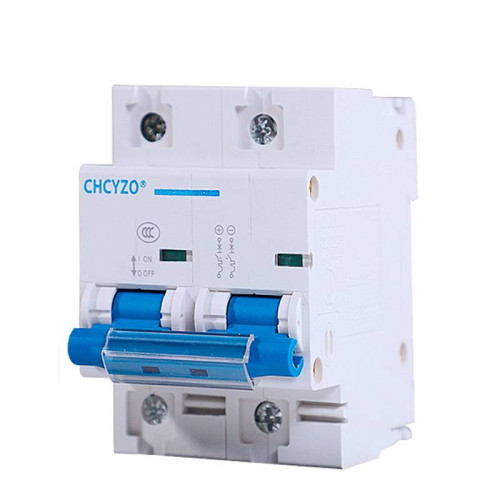 Автоматичний вимикач постійного струму CHCYZO RKB1/DC-B80, 2P, 80A, 12-125V