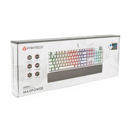 Клавіатура USB Fantech MK853V2 SPACE EDITION, довжина кабелю 135см, (Eng/Укр/Рус), White, 104к, Q10