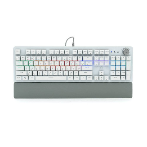 Клавіатура USB Fantech MK853V2 SPACE EDITION, довжина кабелю 135см, (Eng/Укр/Рус), White, 104к, Q10