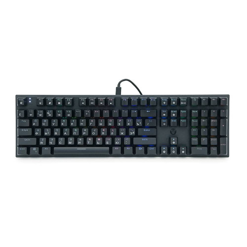 Клавіатура USB Fantech MK855RGB, довжина кабелю 135см, (Eng/Укр/Рус), Black, 108к, Q10