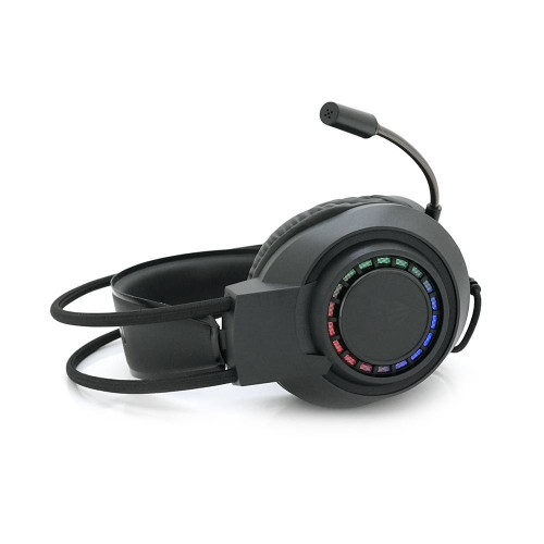 Ігрові навушники з мікрофоном Fantech HQ55 PORTAL, 7.1-Channel, RGB, Black, Color Box