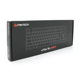 Клавіатура USB Fantech ATOM MK876, (Eng/Укр/Рус), Black(red switch), 87к, Q10