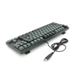 Клавіатура USB Fantech ATOM MK876, (Eng/Укр/Рус), Grey (red switch), 87к, Q10