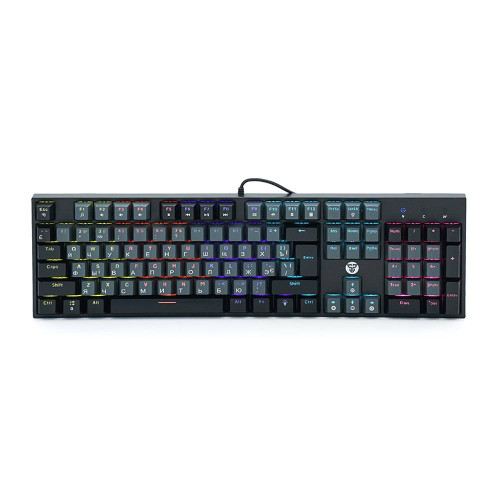 Клавіатура USB Fantech ATOM MK886, (Eng/Укр/Рус), Grey (red switch), 104к, Q10