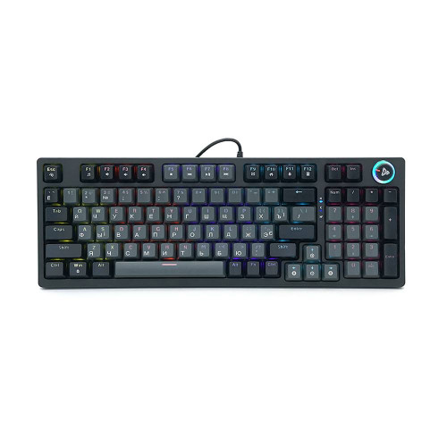 Клавіатура USB Fantech ATOM90 MK890, (Eng/Укр/Рус), Grey (blue switch), 89к, Q10