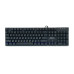 Клавіатура iMICE GK600 USB, довжина кабелю 100см, (Eng/Укр/Рус), Black, 104к