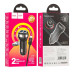 Набір АЗУ 12-24V HOCO Z40+ кабель Type-C, 2xUSB, 2.4A, кабель 1м, Black, Box