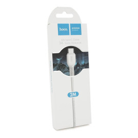 Кабель Hoco X20, Type-C-USB, 3A, White, довжина 2м, BOX