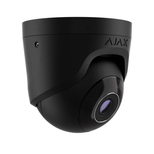 5 Mp дротова охоронна IP-камера Ajax TurretCam (5 Mp/4 mm) Black