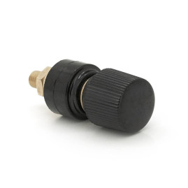 Мідна гвинтова клема 10mm чорна