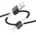 Кабель Borofone BX84, USB-Lighting, 2.4A, довжина 1м, White, BOX