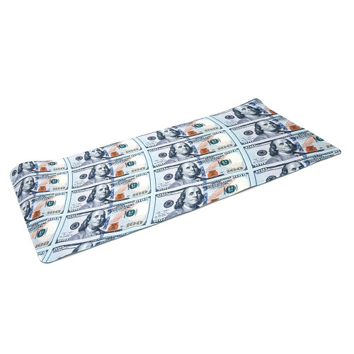 Килимок 400*900 тканинний Banjamin з боковою прошивкою, товщина 4 мм, колір Gray, Пакет