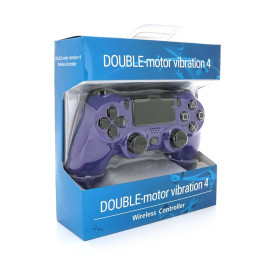 Геймпад Brazzers бездротовий для PS4 , роз'єм для навушників, LED light bar, Purple, 3.7V, 600mAh, Blister-box