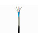 Кабель кручена пара GEAR FTP 4x2x0,51 Cat5E, CCA, PVC+PE, для зовнішніх робіт, чорний, 305m