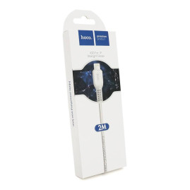Кабель Hoco X20, Lightning-USB, 2A, White, довжина 2м, BOX