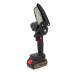 Акумуляторна ланцюгова пилка Mini Chain Saw 15cm, 24V, зарядне + 2 аккумулятори, Case