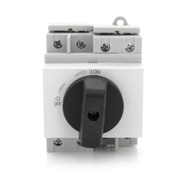 Поворотний вимикач зовнішнього монтажу HGN4-NL1-25, DC1000V, 25A, 4P, IP66, Grey