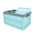 Органайзер пластиковий з кришкою у багажник автомобіля, 530x350х295mm, Blue