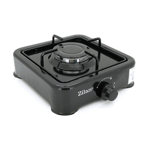 Газова плита Zilan ZLN0018, 1 комфорка, Black