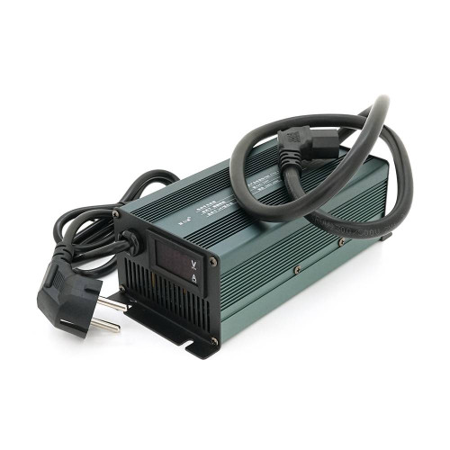 Зарядний пристрій для акумуляторів LiFePo4 24V(29,2V),8S,20A, штекер Triangle plug (T-tipe/C13/IEC). 173*90*60mm