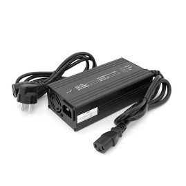 Зарядний пристрій для акумуляторів LiFePO4 12V(14,6V),4S,10A, штекер Triangle plug (T-tipe/C13/IEC). 137x90x50mm