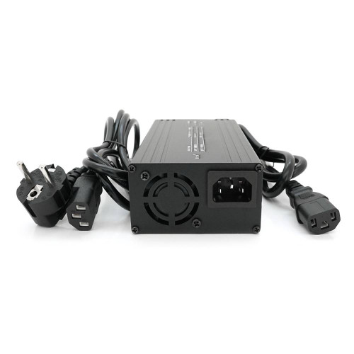 Зарядний пристрій для акумуляторів LiFePO4 12V(14,6V),4S,10A, штекер Triangle plug (T-tipe/C13/IEC). 137x90x50mm