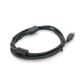 Подовжувач VEGGIEG V-U105, USB 2.0 AM/AF, 1,0m, Black, Пакет