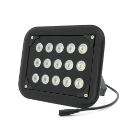 Прожектор спрямований із сутінковим датчиком YOSO 12V 24W, 15LED, IP66, кут огляду 60°, дальність до 50м, 177*138*65мм, BOX