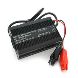 Зарядний пристрій для акумуляторів Li-ion 33.6V,8S,8A,+ крокодили,135x90x50mm