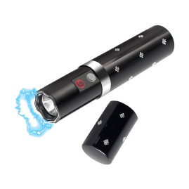 Ліхтар-відлякувач ручний BAILONG BL-1202, 1LED ХPE, 18650mah, Mix color, СЗУ, BOX