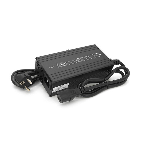 Зарядний пристрій для акумуляторів LiFePo4 24V(29,2V),8S,10A, штекер Triangle plug (T-tipe/C13/IEC). 135x90x50mm
