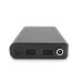 ДБЖ UPS-24W DC1024P для роутерів, Output: USB 5V/2A, DC9V,2.7A/12V,2A, 14000mAh(7*2000mAh), 155х75х23мм, 460грам, Black, BOX