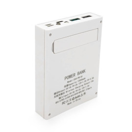 Power bank Voltronic CX4-PD-QIMagnetic під 4х18650, Magnetic Wireless Charger, Output:22.5W, Micro-USB, Type-C, Lightning, ABS, PVC, White, BOX