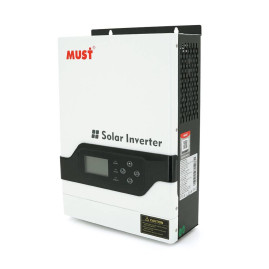 Гiбрiдне ДБЖMUST PV18-3224VPM II, 3200W, 24V, ток заряда 60A, 160-275V, MPPT (60А, 30-160 Vdc)