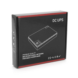 UPS-18W для роутерів/комутаторів/PON/POE-430, 5//9/12V, 1/2A, Li-ion 8800MAh, Black, BOX