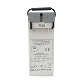 Акумуляторна батарея MONBAT FRONT TERMINAL 12MVR200 AGM 12V/200 Ah, 555x125x316 мм, 59.2 кг