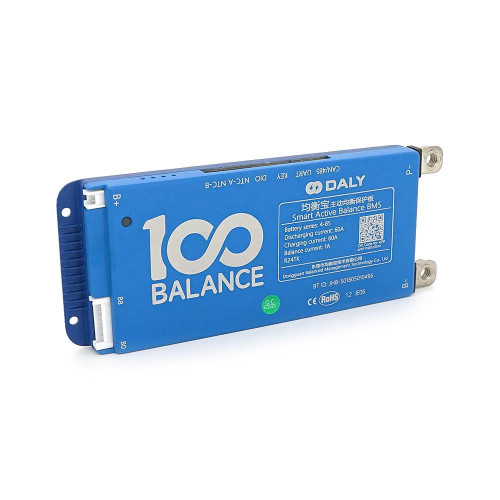 Universal BMS smart плата DaLy LiFePO4 4-8S 60A з Bluetooth + CAN + активний балансир 1A