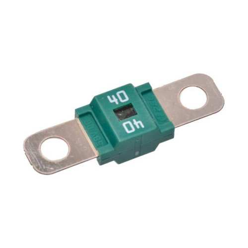 Предохранитель плоский SBFW-L-40, 40A, 58V, M6, 12х41mm, Green