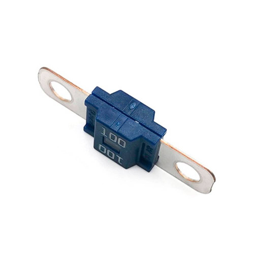 Запобіжник плоский SBFW-L-100, 100A, 58V, M6, 12х41mm, Blue