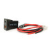 АЗУ FPUV-B, PD+QC3.0, Type-C: 30W, 5V-3A/9V-3A/12V-2.5A, USB: 18W, 5V-3.4A/9V-2A/12V-1.5A, 33x23mm, LED Blue, Black