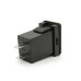 АЗУ FPUV-B, PD+QC3.0, Type-C: 30W, 5V-3A/9V-3A/12V-2.5A, USB: 18W, 5V-3.4A/9V-2A/12V-1.5A, 33x23mm, LED Blue, Black