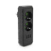 Розетка трійник із заземленням F102-Black, 2 розетки+3USB(1А), 2500W, 10A, 110-250V~Max, Blister