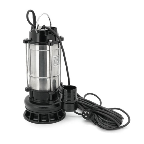 Занурювальний насос, 1100W, 220V, до 8 м³/год, підйом до 12 м, 50мм, нержавіюча сталь, 415х200х245 мм, 9,550 кг. + перехідник